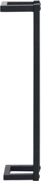 vidaXL - Handdoekenrek - 12,5x12,5x60 - cm - ijzer - zwart