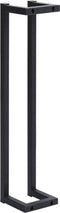 vidaXL - Handdoekenrek - 12,5x12,5x60 - cm - ijzer - zwart