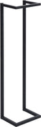 vidaXL - Handdoekenrek - 12,5x12,5x60 - cm - staal - wit