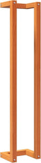 vidaXL - Handdoekenrek - 23x18x110 - cm - massief - grenenhout - wasbruin
