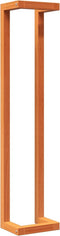 vidaXL - Handdoekenrek - 23x18x110 - cm - massief - grenenhout - wasbruin