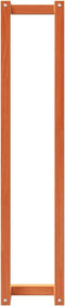 vidaXL - Handdoekenrek - 23x18x110 - cm - massief - grenenhout - wasbruin