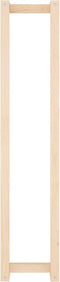 vidaXL - Handdoekenrek - 23x18x110 - cm - massief - grenenhout