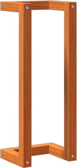 vidaXL - Handdoekenrek - 23x18x60 - cm - massief - grenenhout - wasbruin