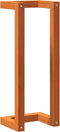 vidaXL - Handdoekenrek - 23x18x60 - cm - massief - grenenhout - wasbruin