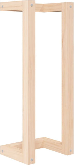 vidaXL - Handdoekenrek - 23x18x60 - cm - massief - grenenhout
