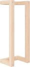 vidaXL - Handdoekenrek - 23x18x60 - cm - massief - grenenhout