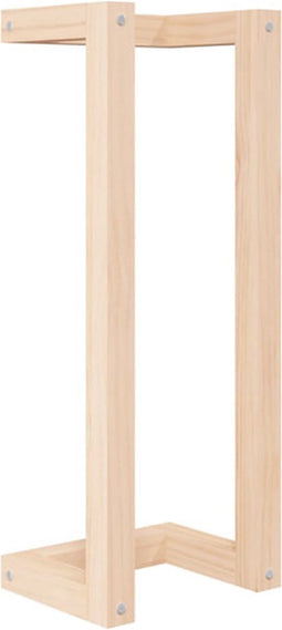 vidaXL - Handdoekenrek - 23x18x60 - cm - massief - grenenhout