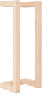 vidaXL - Handdoekenrek - 23x18x60 - cm - massief - grenenhout