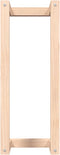 vidaXL - Handdoekenrek - 23x18x60 - cm - massief - grenenhout