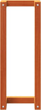 vidaXL - Handdoekenrek - 23x18x60 - cm - massief - grenenhout - wasbruin