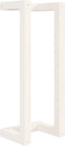 vidaXL - Handdoekenrek - 23x18x60 - cm - massief - grenenhout - wit