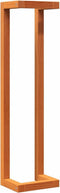 vidaXL - Handdoekenrek - 23x18x90 - cm - massief - grenenhout - wasbruin