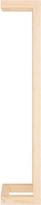 vidaXL - Handdoekenrek - 23x18x90 - cm - massief - grenenhout