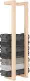 vidaXL - Handdoekenrek - 23x18x90 - cm - massief - grenenhout
