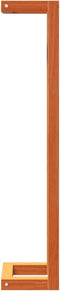 vidaXL - Handdoekenrek - 23x18x90 - cm - massief - grenenhout - wasbruin