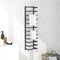 vidaXL - Handdoekenrek - 24x12x48 - cm - staal - wit