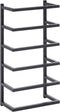 vidaXL - Handdoekenrek - 24x12x48 - cm - staal - zwart