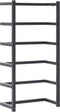 vidaXL - Handdoekenrek - 24x12x48 - cm - staal - zwart