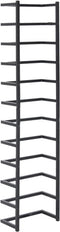 vidaXL - Handdoekenrek - 24x12x96 - cm - staal - zwart
