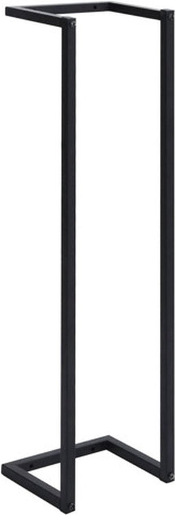 vidaXL - Handdoekenrek - 25x20x95 - cm - ijzer - zwart