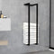 vidaXL - Handdoekenrek - 25x20x95 - cm - staal - wit