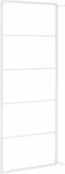 vidaXL - Handdoekenrek - 45x10x115 - cm - staal - wit