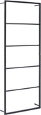 vidaXL - Handdoekenrek - 45x10x115 - cm - staal - zwart