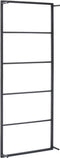 vidaXL - Handdoekenrek - 45x10x115 - cm - staal - zwart