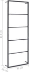 vidaXL - Handdoekenrek - 60x10x116 - cm - staal - wit