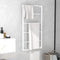 vidaXL - Handdoekenrek - 60x10x116 - cm - staal - zwart