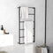 vidaXL - Handdoekenrek - 60x10x116 - cm - staal - zwart