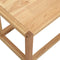 vidaXL - Handdoekenrek - 60x20x20 - cm - massief - walnotenhout