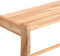 vidaXL - Handdoekenrek - 60x25,5x49 - cm - massief - walnotenhout
