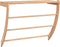 vidaXL - Handdoekenrek - 60x25,5x49 - cm - massief - walnotenhout