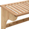 vidaXL - Handdoekenrek - 60x30x35 - cm - massief - walnotenhout