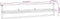 vidaXL - Handdoekenrek - 95x25x22 - cm - ijzer - wit