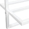 vidaXL - Handdoekenrek - 95x25x22 - cm - ijzer - wit