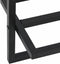 vidaXL - Handdoekenrek - 95x25x22 - cm - ijzer - zwart
