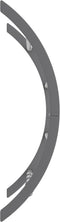 vidaXL - Handdoekenrek - met - haken - 56x16x72 - cm - aluminium - zilverkleurig