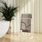 vidaXL - Handdoekenrek - vrijstaand - 48x24x78,5 - cm - ijzer - wit