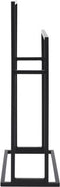 vidaXL - Handdoekenrek - vrijstaand - 48x24x78,5 - cm - ijzer - zwart