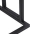 vidaXL - Handdoekenrek - vrijstaand - 48x24x78,5 - cm - ijzer - zwart