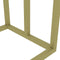 vidaXL - Handdoekenrek - vrijstaand - 48x24x79 - cm - ijzer - goudkleurig