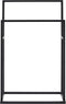 vidaXL - Handdoekenrek - vrijstaand - 48x24x79 - cm - ijzer - goudkleurig