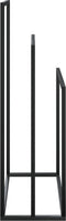 vidaXL - Handdoekenrek - vrijstaand - 48x24x79 - cm - ijzer - zwart