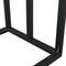 vidaXL - Handdoekenrek - vrijstaand - 48x24x79 - cm - ijzer - zwart
