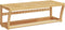 vidaXL - Handdoekenrek - wandgemonteerd - 60x25x20 - cm - bamboe