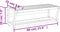 vidaXL - Handdoekenrek - wandgemonteerd - 60x25x20 - cm - bamboe