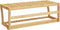 vidaXL - Handdoekenrek - wandgemonteerd - 60x25x20 - cm - bamboe